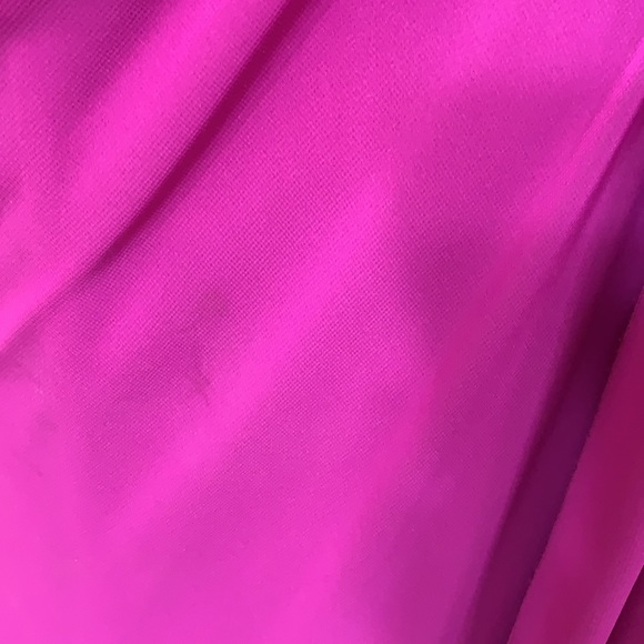 Alfabeta Evening Maxi Dress Fuchsia Color Size 2 - Picture 10 of 12